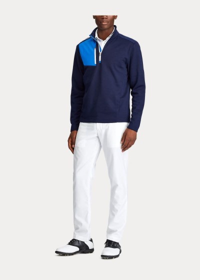 Pullover Ralph Lauren Hombre Azul Marino - Thermal Quarter-Zip - HLNXY0391